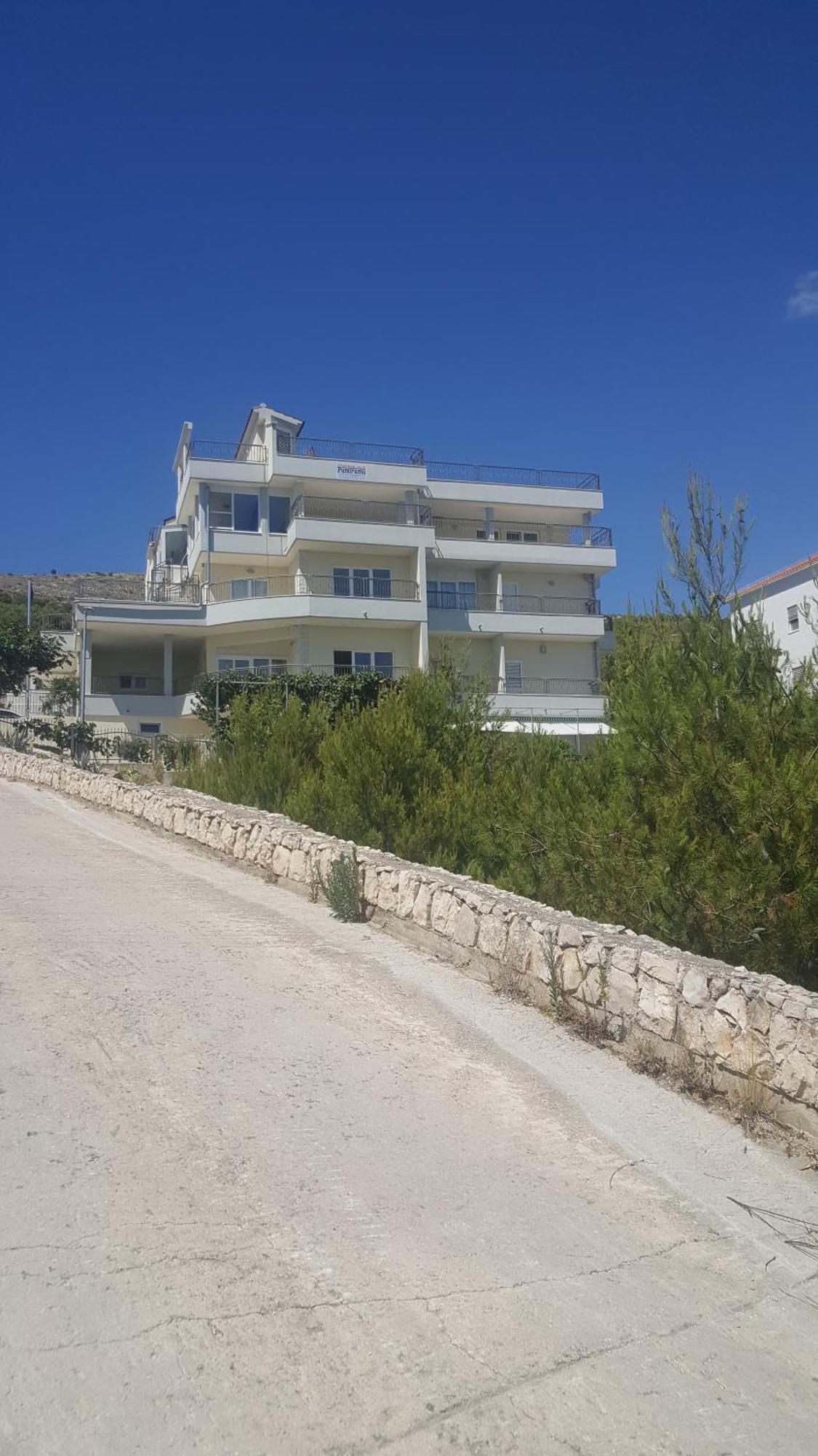 Villa Panorama Seget Traù Esterno foto
