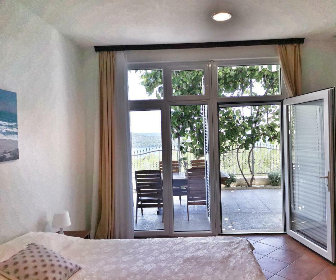 Villa Panorama Seget Traù Esterno foto