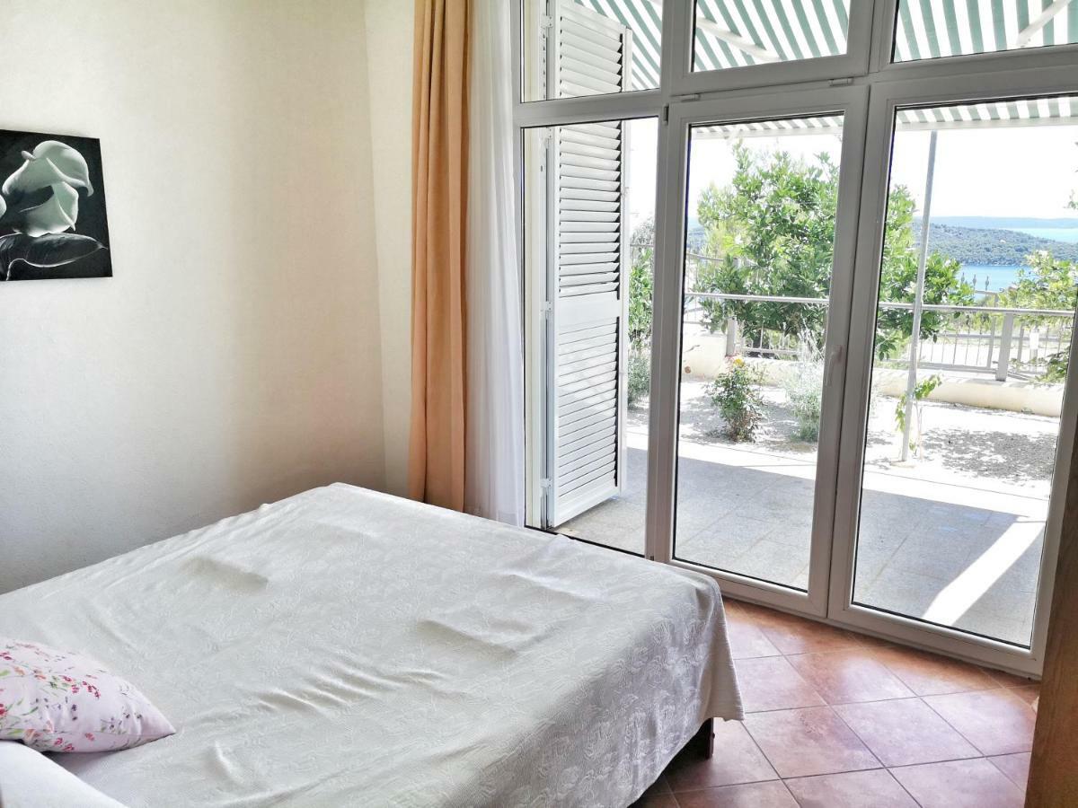 Villa Panorama Seget Traù Esterno foto